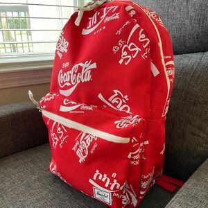 NWT Herschel Supply Company X Lawson Red Coca-Cola Backpack